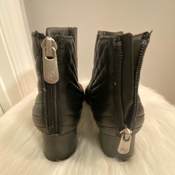 Adrienne Vittadini Theo Quilted Leather Ankle Boot - Picture 7 of 15